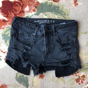 American eagle denim shorts
